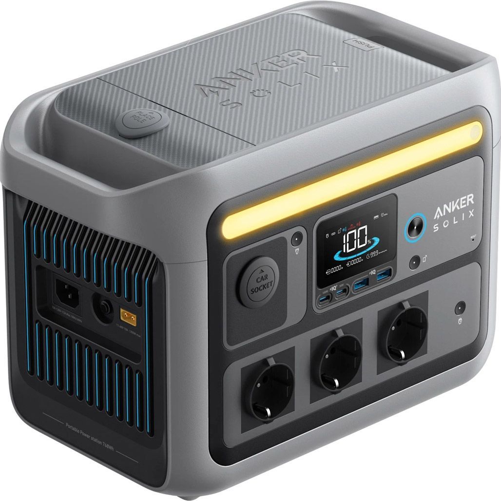 4f2z16hcxqb2erfb95rf9t1sua97bl6g Зарядна станція Anker Solix C800 Plus 768Wh 1600W - Зображення 1