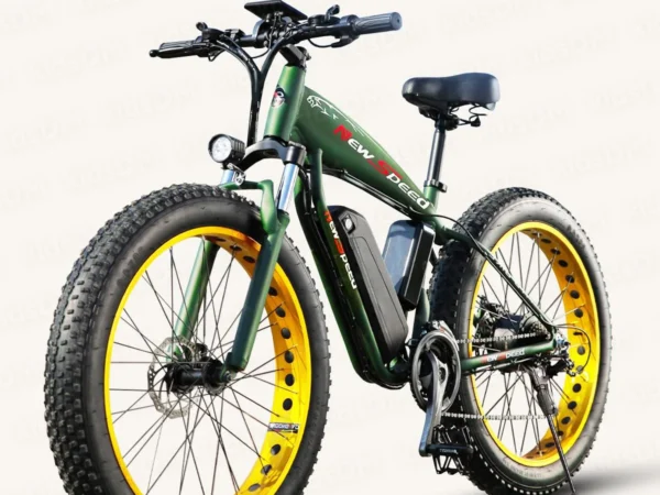 Електровелосипед New Speed 1000W 48V 17Ah (Хакі)